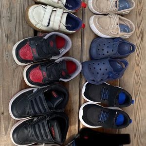 Size 7 boys toddler runner lot!